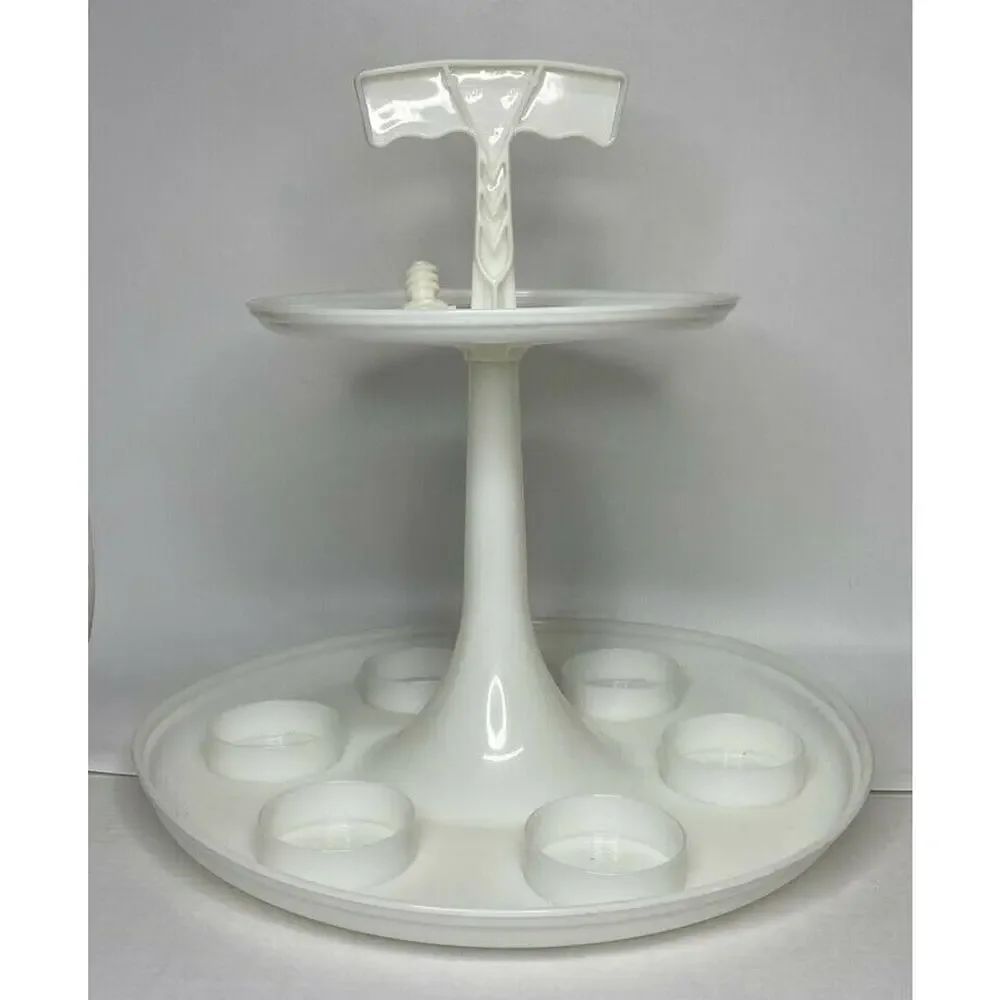 Vintage Tupperware Carousel Caddy Storage Holder 503-2 U181